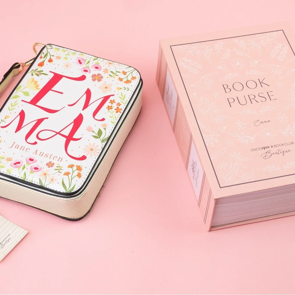 Book Purse - Emma ⭐️NWT⭐️ includes Custom Box - Picture 7 of 9